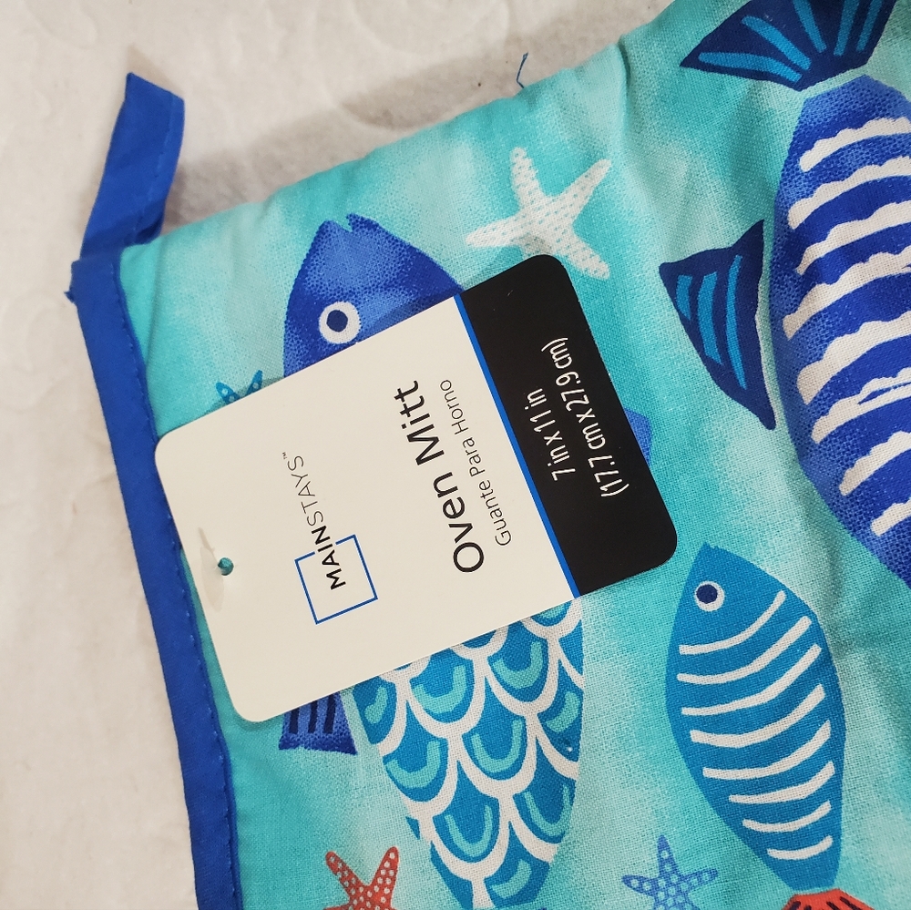 oven mitt Fish Design - Picture 2 of 2